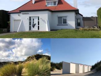 Oostduinkerke grens Nieuwpoort villa Duinenhuis dijk 200m 5-7 prs